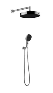 Boheme Cell Душевой комплект без смесителя - верхний душ, ручной душ, шланг, цвет: nickel brush 427-NB