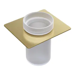 Boheme Space Стакан подвесной, стеклянный полупрозрачный, цвет: matt gold 10966-MG-TUM