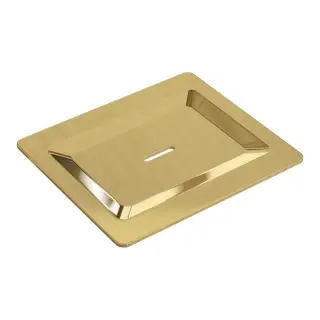 Boheme Space Мыльница с латунной чашей, накладная, цвет: gold 10966-G-SOAP