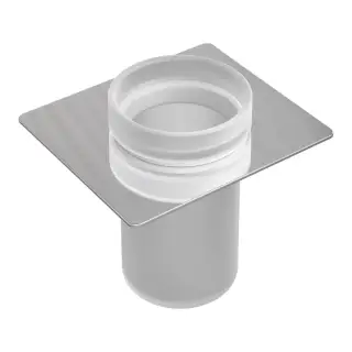 Boheme Space Стакан подвесной, стеклянный полупрозрачный, цвет: chrome 10966-CR-TUM