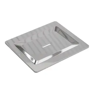 Boheme Space Мыльница с латунной чашей, накладная, цвет: chrome 10966-CR-SOAP