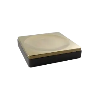 Boheme Мыльница с латунной чашей, настольная, цвет: gold 10960-B-G