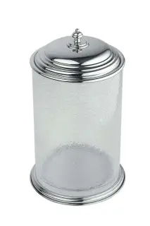 Boheme Vogue Ведро с крышкой напольное, 5 литров, цвет: chrome 10188