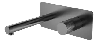 Boheme Stick Смеситель для раковины встраиваемый, излив, с внутренней частью, цвет: gun metall 125-GM.2