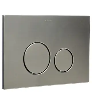 Boheme Кнопка смыва для инсталляции Geberit, 2 режима, нержавеющая сталь, цвет: gun metall 649-GM