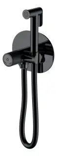 Boheme Tech Touch Гигиенический душ со смесителем и встраиваемой частью, цвет: black 157-B
