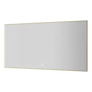 Boheme Зеркало 70x140h см в металлической раме, с подсветкой и сенсором, цвет: gold 543-140-G
