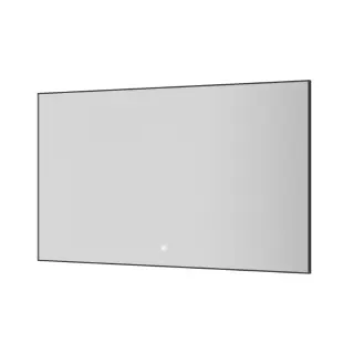 Boheme Зеркало 70x120h см в металлической раме, с подсветкой и сенсором, цвет: gun metall 543-120-GM