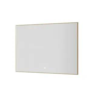 Boheme Зеркало 70x100h см в металлической раме, с подсветкой и сенсором, цвет: gold 543-100-G