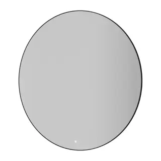 Boheme Зеркало d120 см в металлической раме, с подсветкой и сенсором, цвет: black 545-120-B