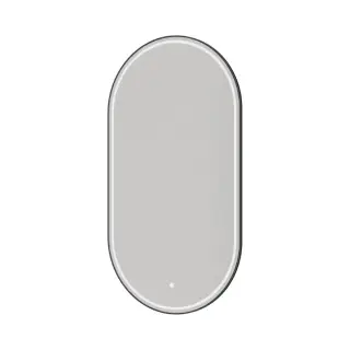 Boheme Зеркало 60x110h см в металлической раме, с подсветкой и сенсором, цвет: gun metall 568-GM