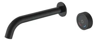 Boheme Tech Смеситель для раковины встраиваемый, излив, с внутренней частью, цвет: black 158/2-B