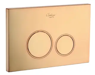 Boheme Кнопка смыва для инсталляции Geberit, пластик, цвет: gold 658
