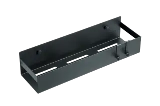 Boheme Q Полка подвесная 35 см, с 2-мя крючками, цвет: black 10965-B