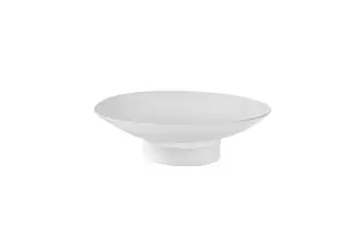 Boheme Uno Мыльница с латунной чашей, настольная, цвет: matt white 10981-MW