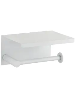 Boheme Uno Держатель туалетной бумаги с полочкой, подвесной, цвет: matt white 10971-MW