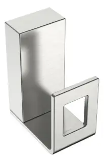 Boheme Q Крючок для полотенца, подвесной, цвет: nickel brush 10946-NB