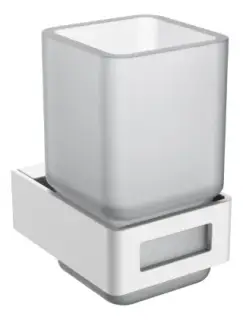 Boheme Q Стакан подвесной, стеклянный полупрозрачный, цвет: matt white 10944-MW