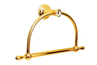 Boheme Chiaro Полотенцедержатель 29 см, подвесной, цвет: gold 10505