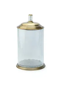 Boheme Murano Cristal Ведро с крышкой напольное, 5 литров, цвет: bronze 10914-CRST-BR