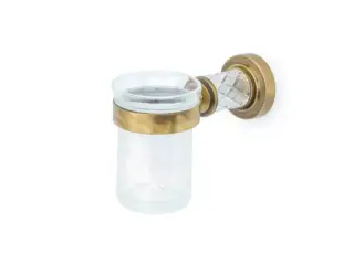 Boheme Murano Cristal Стакан подвесной, стеклянный полупрозрачный, цвет: bronze 10904-CRST-BR