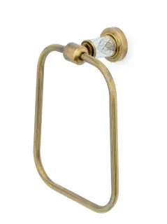 Boheme Murano Cristal Полотенцедержатель 20,5 см, подвесной, цвет: bronze 10905-CRST-BR