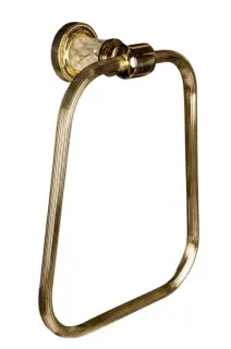 Boheme Murano Cristal Полотенцедержатель 20,5 см, подвесной, цвет: gold 10905-CRST-G