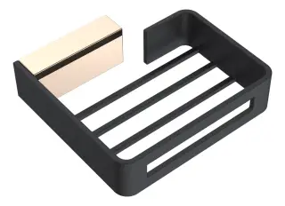 Boheme Q Держатель для губки, подвесной, цвет: gold/black 10959-G-B
