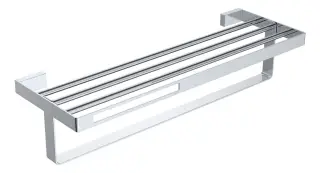 Boheme Q Полка для полотенец 60x23 см, подвесная, цвет: chrome 10947-CR