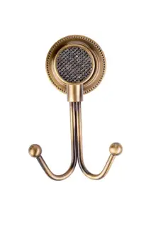 Boheme Royal Cristal Крючок для полотенец двойной, подвесной, цвет: bronze 10926-BR-B