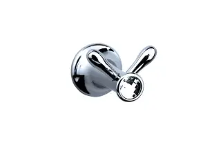 Boheme Puro Крючок для полотенец двойной, подвесной, цвет: chrome 10706