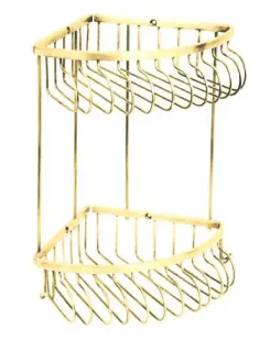 Boheme Imperiale Полка угловая 24,5 см, 2-х ярусная, цвет: gold 10427