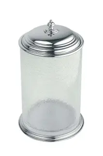 Boheme Vogue Ведро с крышкой напольное, 5 литров, цвет: chrome 10138