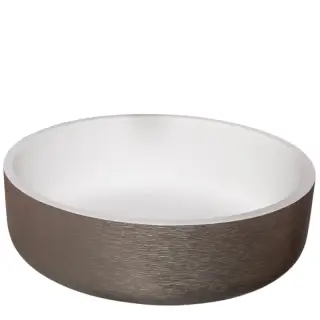 Boheme NeoArt Раковина чаша 41х41х14h см, без перелива, цвет: silver 819-SL