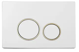 Boheme Кнопка смыва для инсталляции Geberit, пластик, цвет: white 660