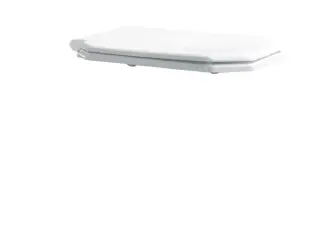Boheme Vogue Крышка-сиденье для унитаза, с микролифтом, цвет: white 946