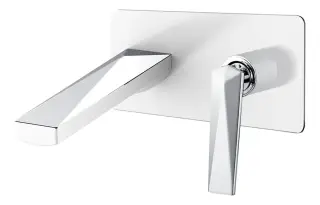 Boheme Venturo Смеситель для раковины встраиваемый, излив, с внутренней частью, цвет: white 375-W