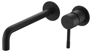 Boheme Uno Смеситель для раковины встраиваемый, излив, с внутренней частью, цвет: black 465-B