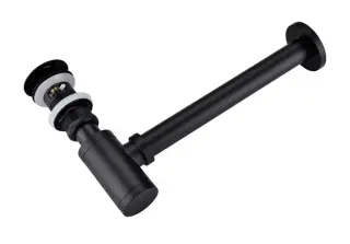 Boheme Сифон для раковины латунный, цвет: black 609-B