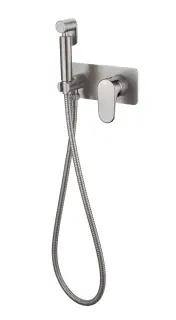 Boheme Spectre Гигиенический душ со смесителем, встраиваемая часть, цвет: nickel brush 457-NB