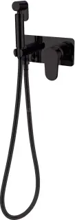 Boheme Spectre Гигиенический душ со смесителем и встраиваемой частью, цвет: black 457-B