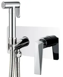 Boheme Venturo Гигиенический душ со смесителем и встраиваемой частью, цвет: chrome 377