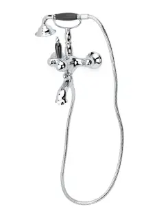 Boheme Tradizionale Смеситель для ванны с душевым комплектом: ручн. душ, шланг, держат., цвет:chrome 263-BLC