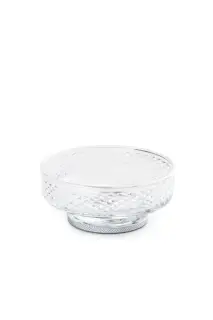 Boheme Aura Мыльница со стеклянной чашей, настольная, цвет: chrome 10251-CR