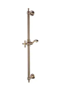 Boheme Brillante Душевая штанга 70 см с держателем для душа, цвет: bronze 416