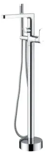 Boheme Spectre Смеситель напольный с душевым набором - ручной душ, шланг, цвет: chrome 459-CR