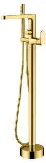 Boheme Spectre Смеситель напольный с душевым набором - ручной душ, шланг, цвет: gold 459-G