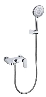 Boheme Spectre Смеситель для ванны с душевым комплектом: ручной душ, шланг, излив 19 см, цвет:chrome 453-CR