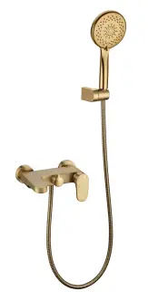 Boheme Spectre Смеситель для ванны с душевым комплектом: ручной душ, шланг, излив 19 см, цвет:bronze 453-BR