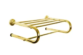 Boheme Imperiale Полка для полотенец 50,5x31 см, подвесная, цвет: gold 10419